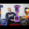 Гироскутер с Влагозащитой Smart Balance 10" c Приложением и Самобалансировкой (Красный граффити) Видео